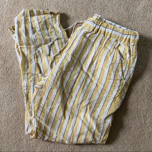 Loose linen pants